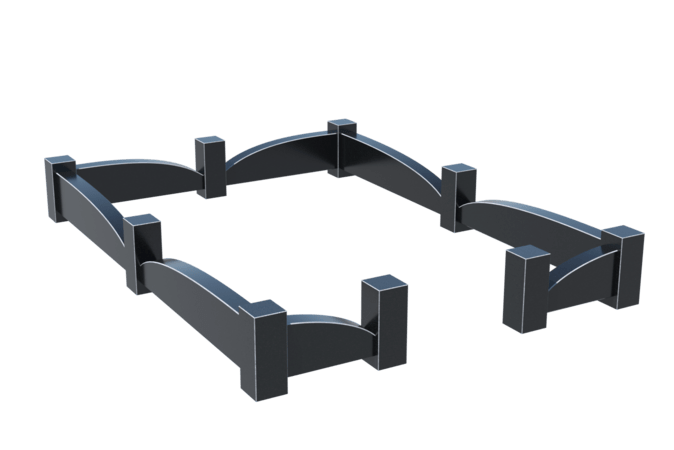 Цоколи на могилу в Стерлитамаке | Цоколь на могилу №0038