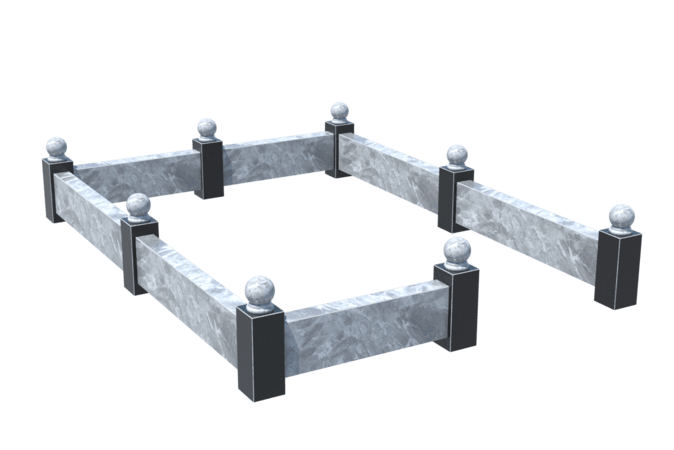 Цоколи на могилу в Стерлитамаке | Цоколь на могилу №0031