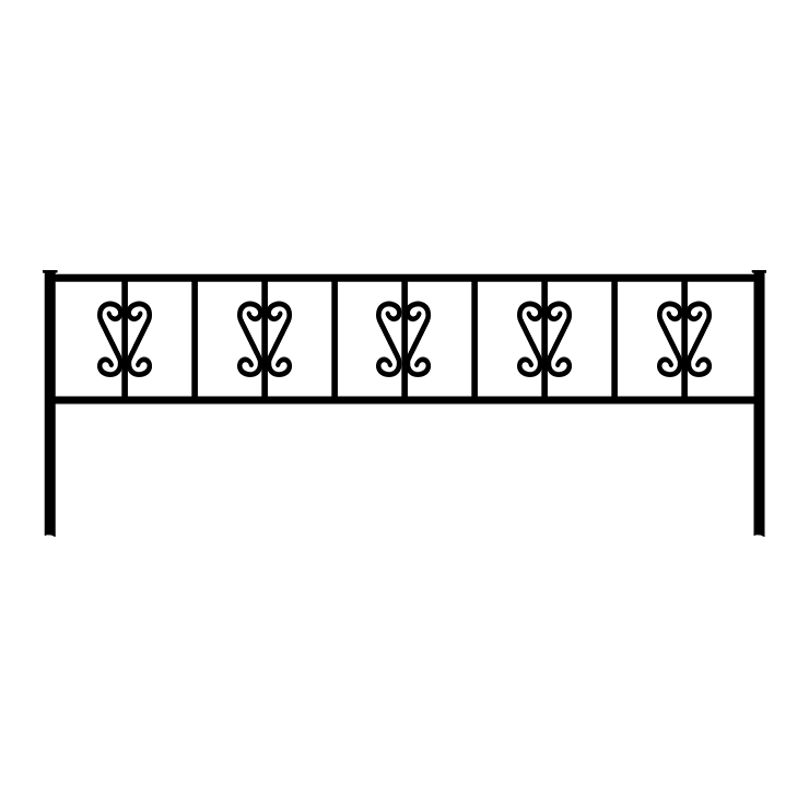 Металлические оградки, столы, скамейки в Стерлитамаке | Оградка №8