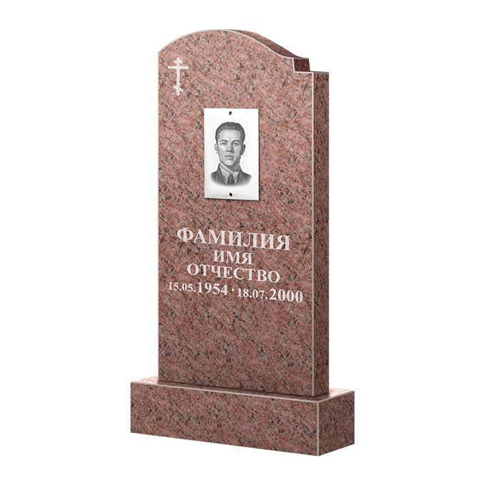 Гранитные памятники в Стерлитамаке | Памятник из гранита Розалия Pink ФГЦ-25