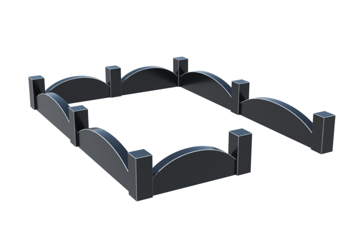Цоколи на могилу в Стерлитамаке | Цоколь на могилу №0001