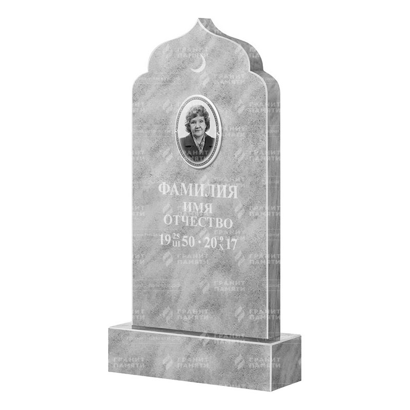 Бюджетные памятники в Стерлитамаке | Мраморный памятник ФМ-037