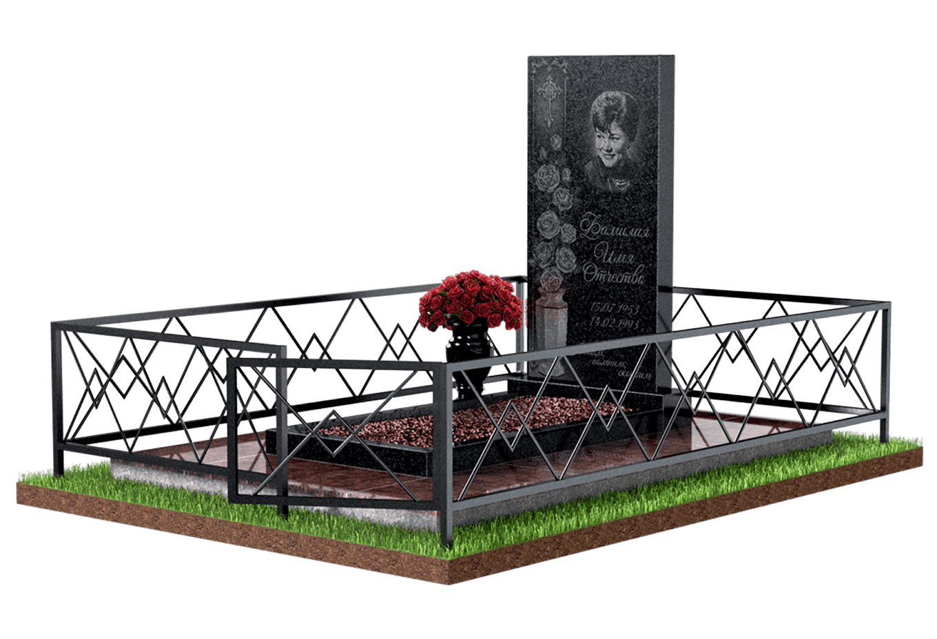 Благоустройство захоронения в Стерлитамаке