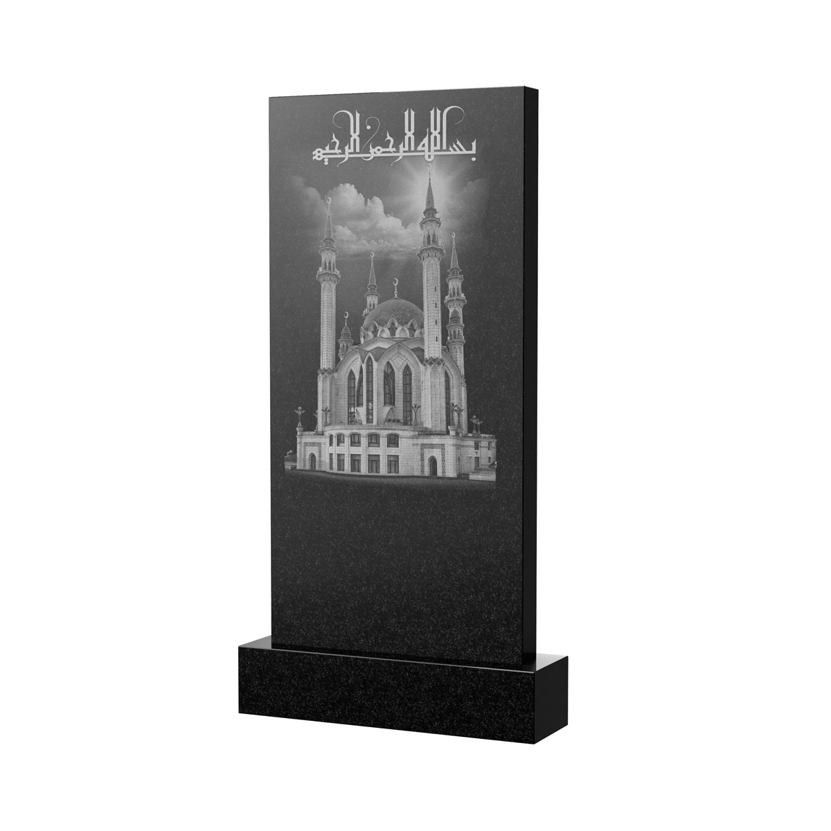 Художественное оформление памятника в Стерлитамаке | Художественное оформление на гранитную стелу, рисунок ВХО-047