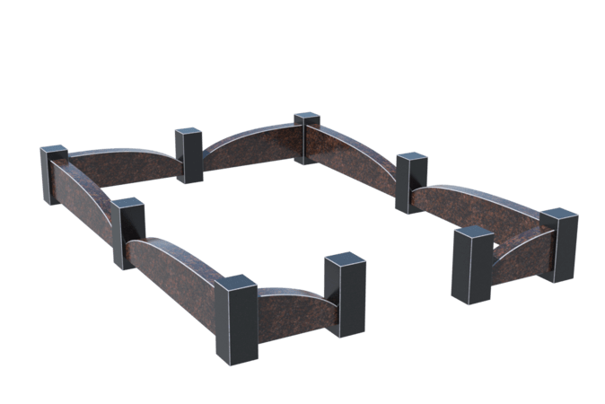 Цоколи на могилу в Стерлитамаке | Цоколь на могилу №0042