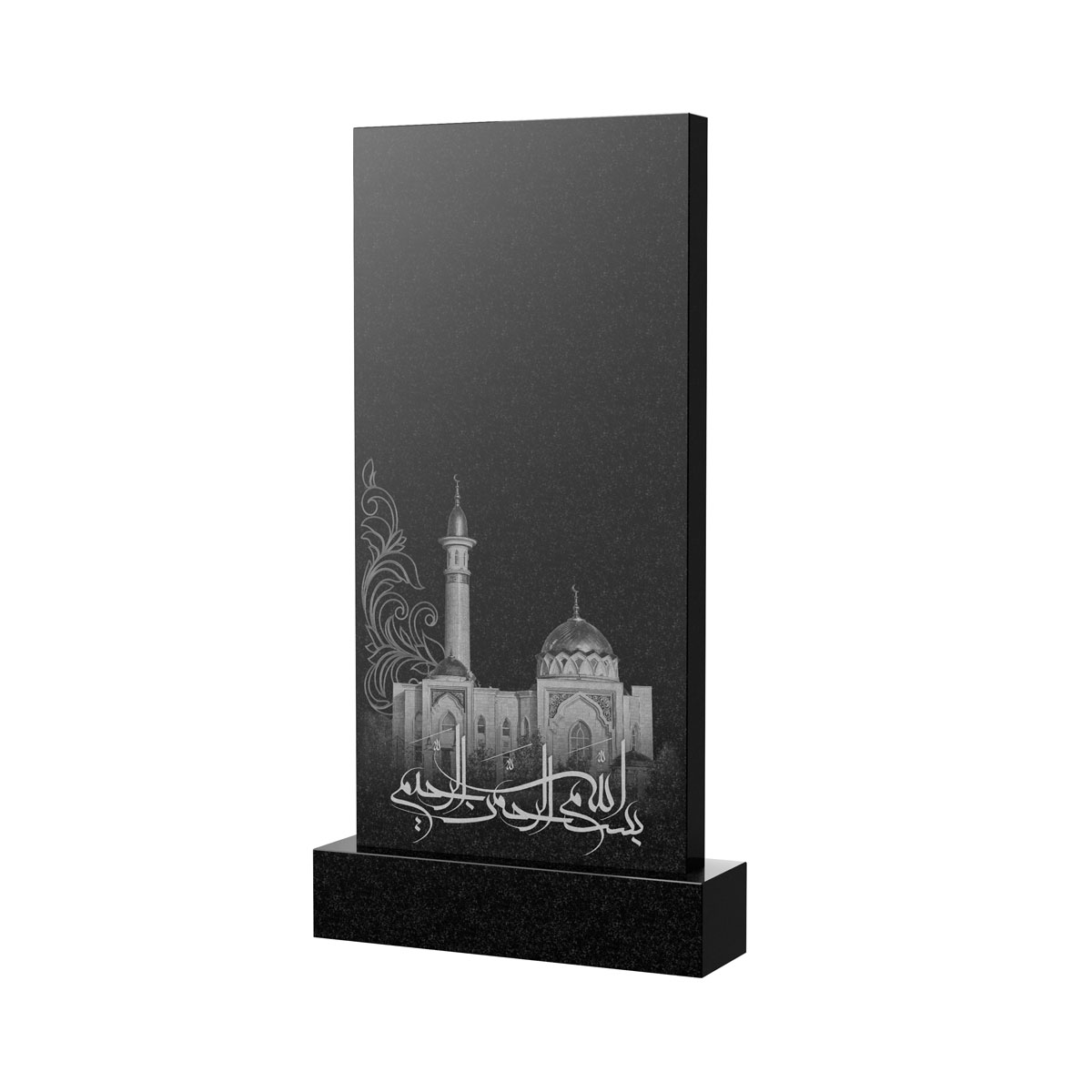 Художественное оформление памятника в Стерлитамаке | Художественное оформление на гранитную стелу, рисунок ВХО-046