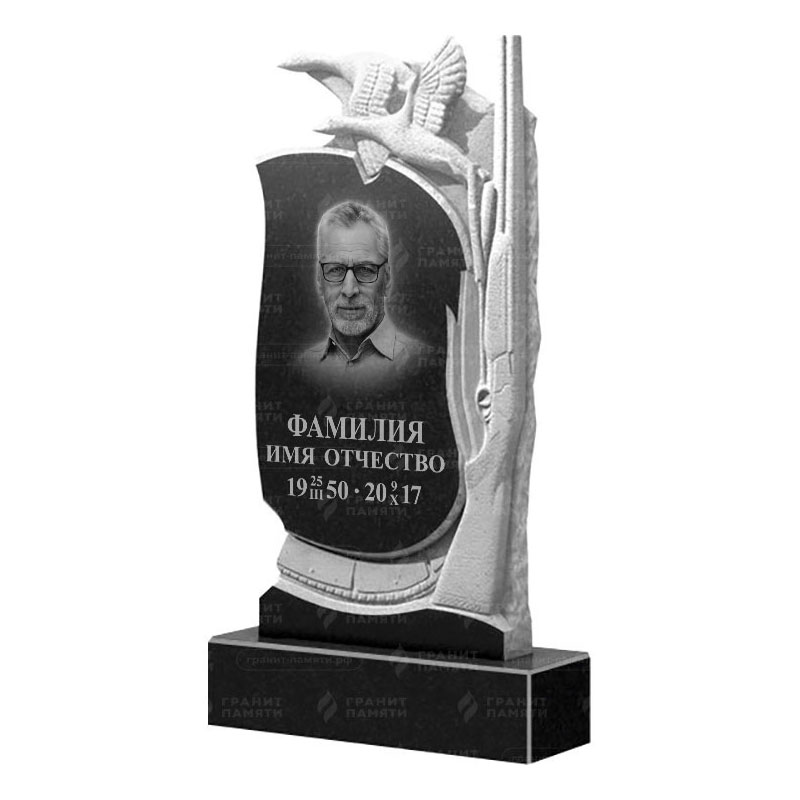 Памятники из гранита резные в Стерлитамаке | Гранитный памятник ФГ-122