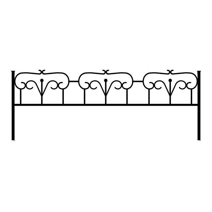 Металлические оградки, столы, скамейки в Стерлитамаке | Оградка №2
