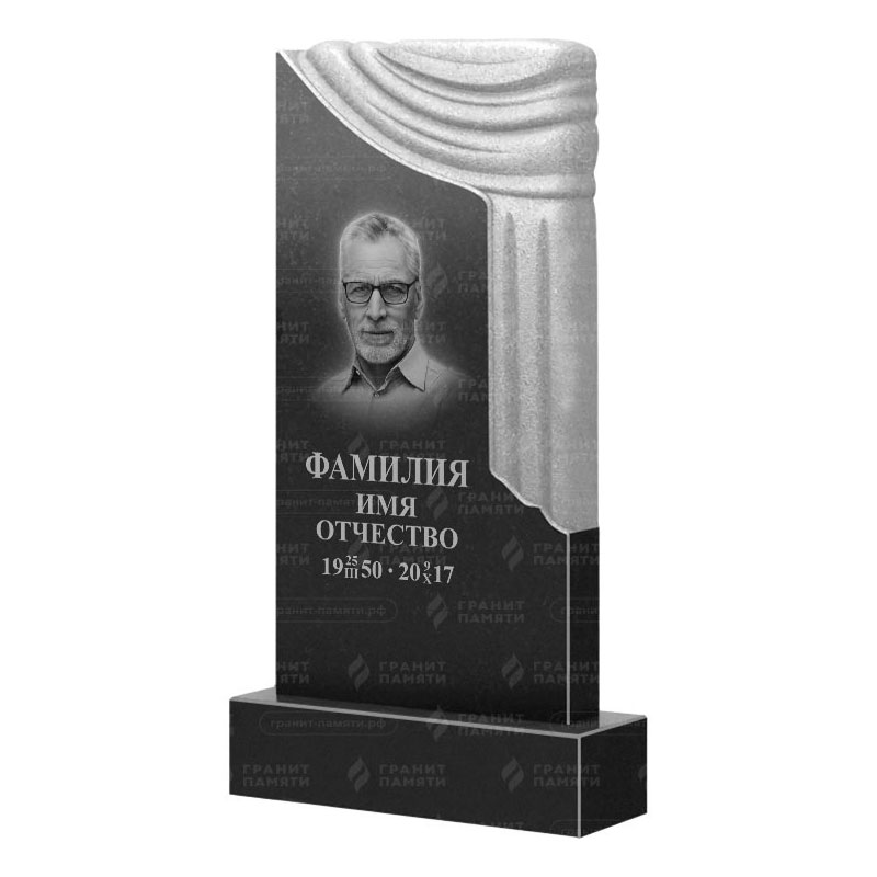Памятники из гранита резные в Стерлитамаке | Гранитный памятник ФГ-121