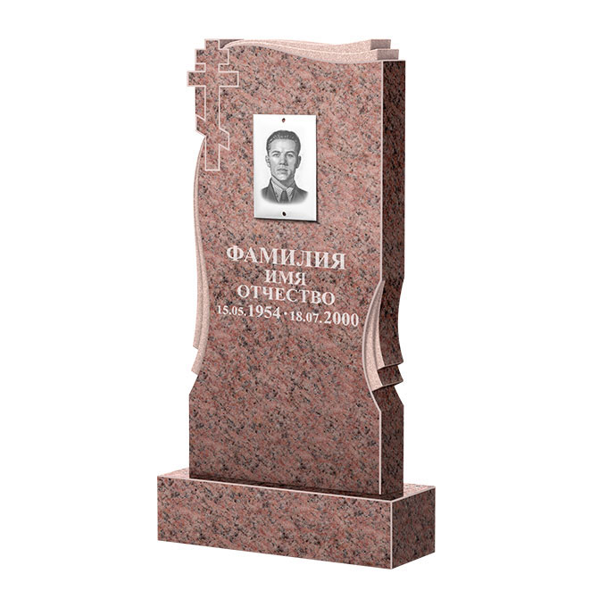 Гранитные памятники в Стерлитамаке | Памятник из гранита Розалия Pink ФГЦ-185