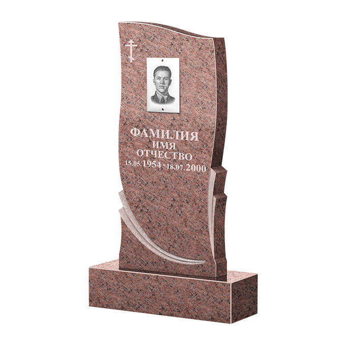 Гранитные памятники в Стерлитамаке | Памятник из гранита Розалия Pink ФГЦ-044