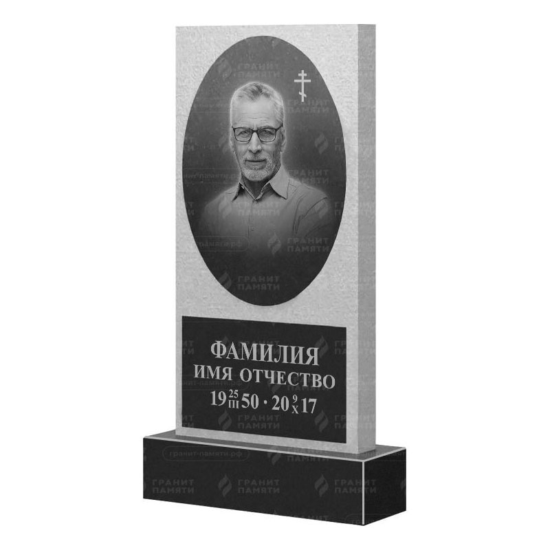 Памятники из гранита вертикальные в Стерлитамаке | Гранитный памятник ФГ-166
