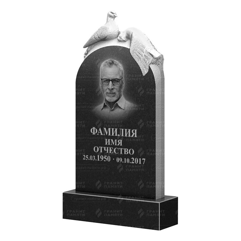 Памятники из гранита с птицами в Стерлитамаке | Гранитный памятник ФГ-109
