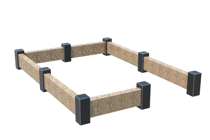 Цоколи на могилу в Стерлитамаке | Цоколь на могилу №0037