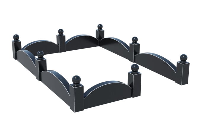 Цоколи на могилу в Стерлитамаке | Цоколь на могилу №0002