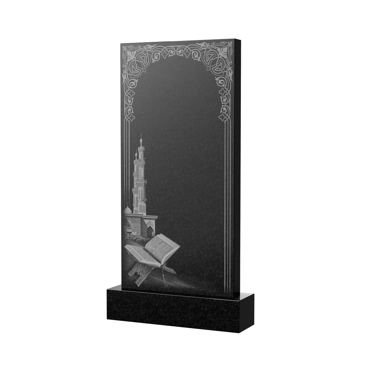 Художественное оформление памятника в Стерлитамаке | Художественное оформление на гранитную стелу, рисунок ВХО-039