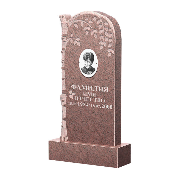 Гранитные памятники в Стерлитамаке | Памятник из гранита Розалия Pink ФГЦ-091