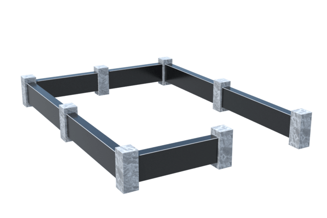 Цоколи на могилу в Стерлитамаке | Цоколь на могилу №0032