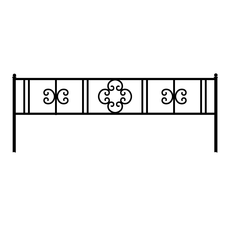 Кованые изделия в Стерлитамаке | Кованая оградка ОГ.006