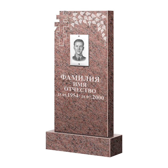 Гранитные памятники в Стерлитамаке | Памятник из гранита Розалия Pink ФГЦ-202