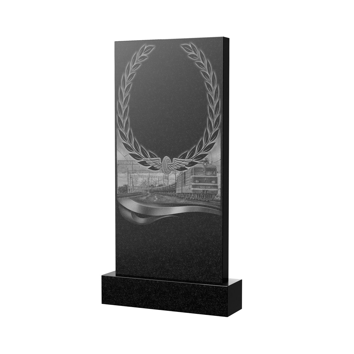 Художественное оформление памятника в Стерлитамаке | Художественное оформление на гранитную стелу, рисунок ВХО-054