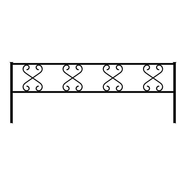 Металлические оградки, столы, скамейки в Стерлитамаке | Оградка №1