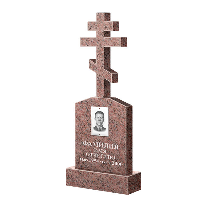 Гранитные памятники в Стерлитамаке | Памятник из гранита Розалия Pink ФГЦ-099