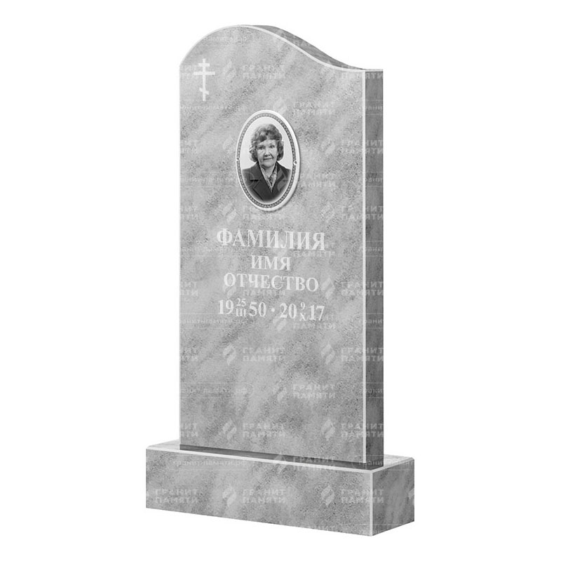 Бюджетные памятники в Стерлитамаке | Мраморный памятник ФМ-030