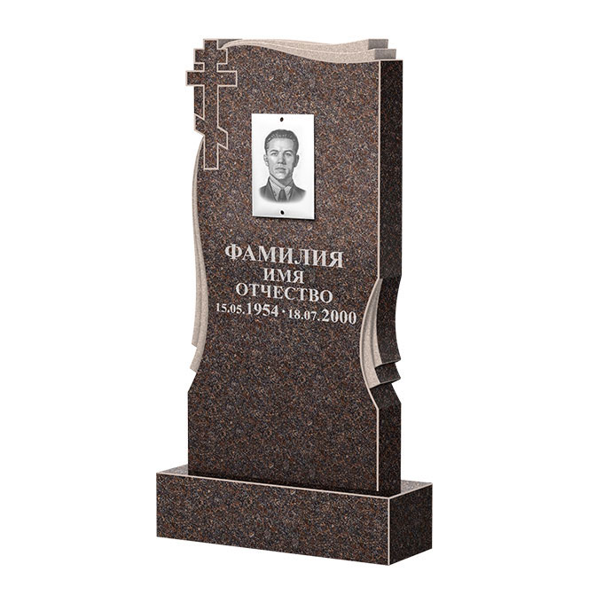 Гранитные памятники в Стерлитамаке | Памятник из гранита Карел Brown ФГЦ-185