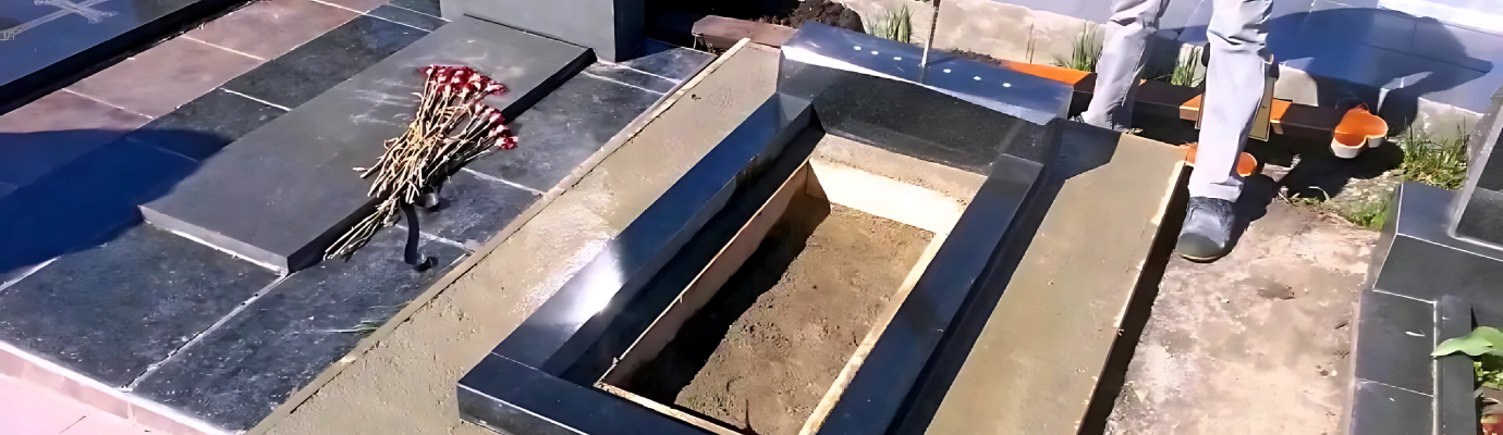 Какой способ установки памятника на могилу самый надежный