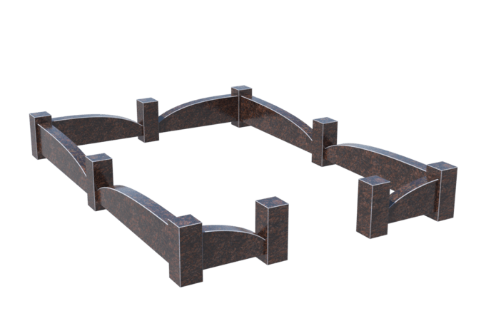 Цоколи на могилу в Стерлитамаке | Цоколь на могилу №0043